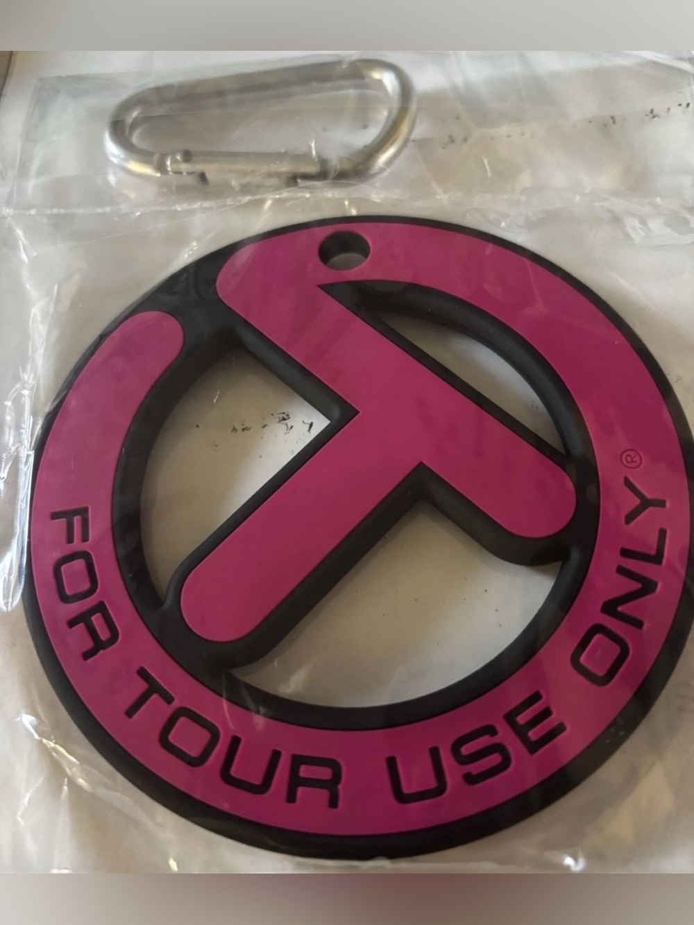 NWT SCOTTY CAMERON GALLERY  CIRCLE T Stick Figure Pink Black Disc Golf